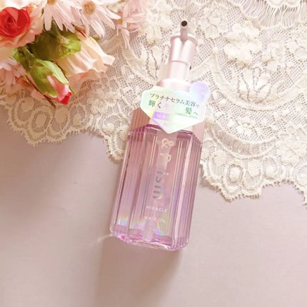 ミラクル シャイン ヘアオイル/&Prism/ヘアオイルを使ったクチコミ(4枚目)