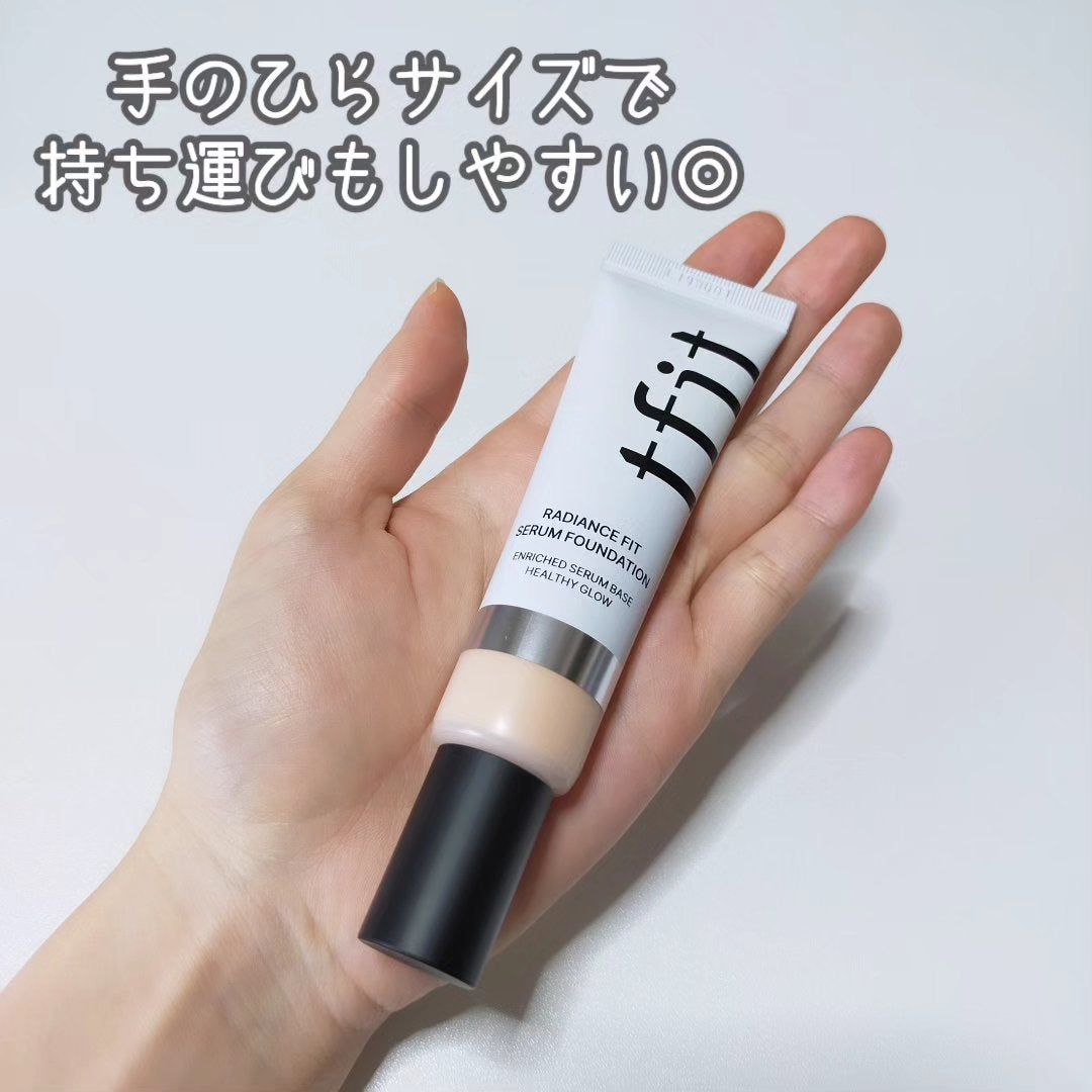 ラディアンスフィットセラムファンデーション/TFIT/リキッドファンデーションを使ったクチコミ(7枚目)