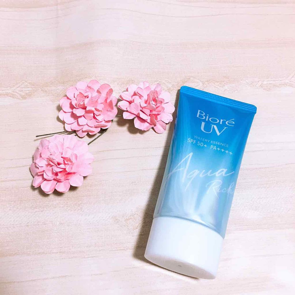 ビオレUV アクアリッチウォータリーエッセンス/ビオレ/日焼け止め・UVケアを使ったクチコミ(1枚目)