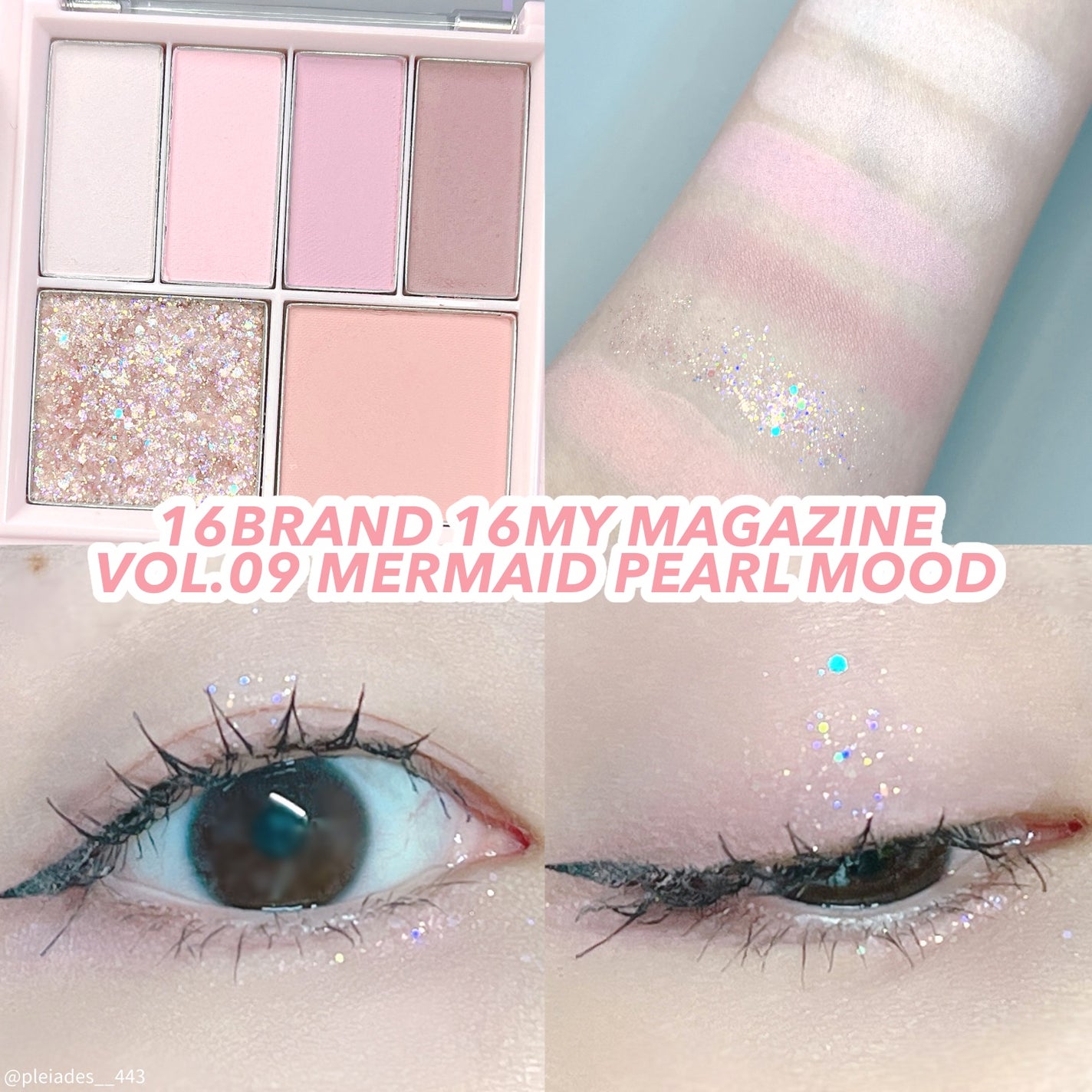 16 MY MAGAZINE/16BRAND/アイシャドウパレットを使ったクチコミ(3枚目)