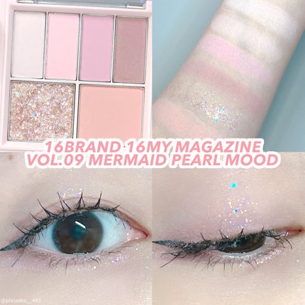 16 MY MAGAZINE/16BRAND/アイシャドウパレットを使ったクチコミ(3枚目)