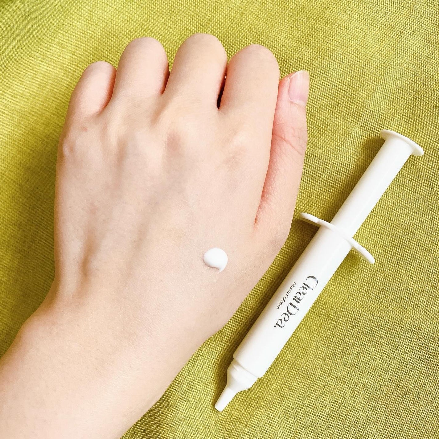 ミューシンコラーゲンボリューミングクリームアンプル/ClearDea./美容液を使ったクチコミ(4枚目)