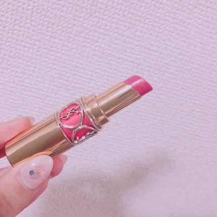 ルージュ ヴォリュプテ シャイン/YVES SAINT LAURENT BEAUTE/口紅を使ったクチコミ(2枚目)