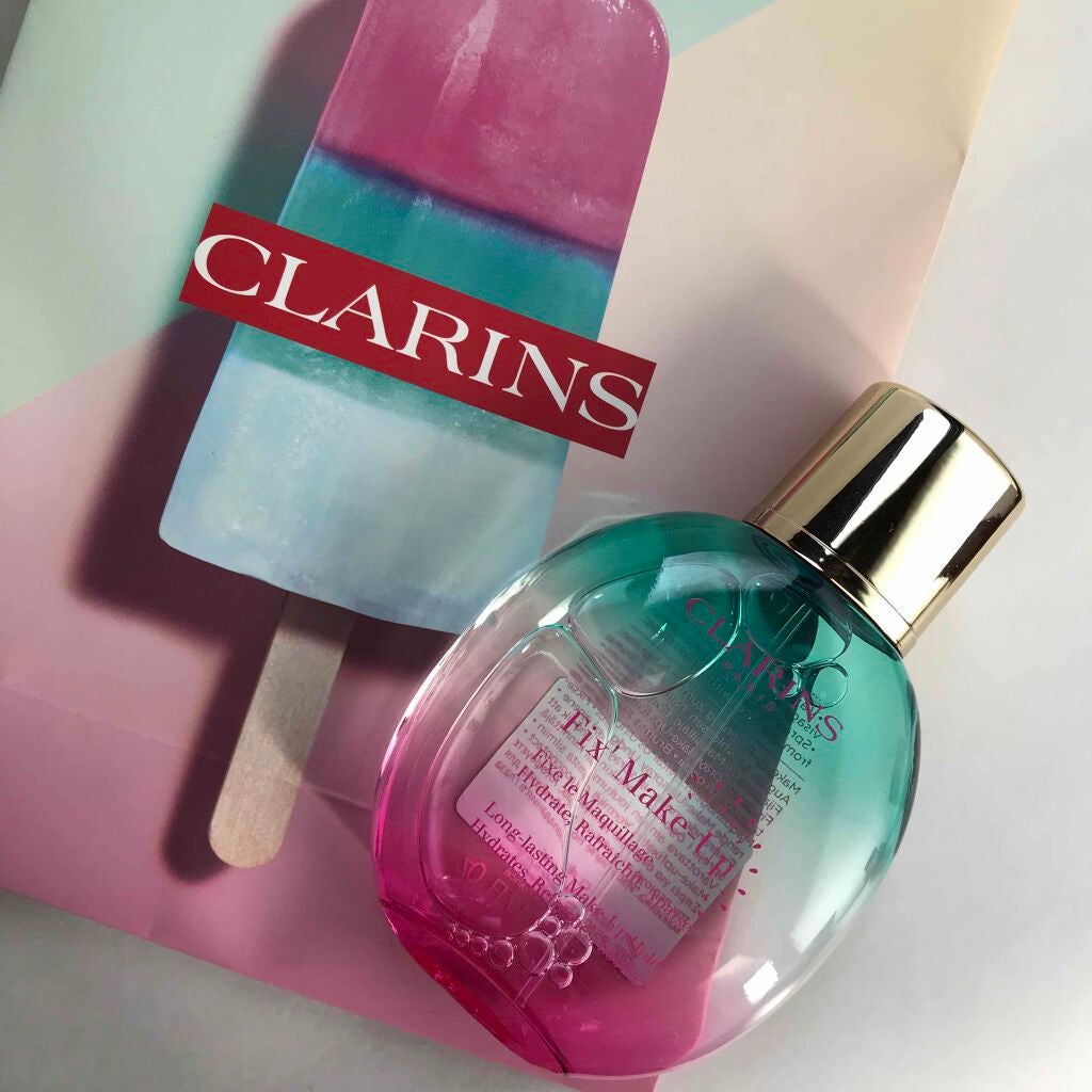 フィックス メイクアップ/CLARINS/ミスト状化粧水を使ったクチコミ(3枚目)