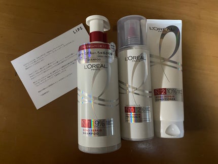 ロレアル パリ ボンド リペア シャンプー/コンディショナー/ロレアル パリ/市販シャンプーを使ったクチコミ(1枚目)