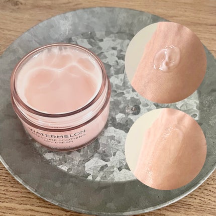 ウォーターメロン モイスチャーサージゲルクリーム/heimish/フェイスクリームを使ったクチコミ(2枚目)