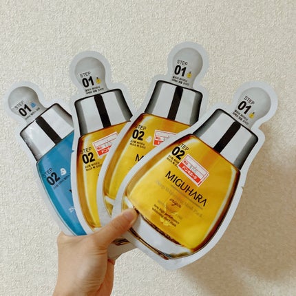 2Step Aqua Balance Mask Pack /MIGUHARA/シートマスク・パックを使ったクチコミ(1枚目)