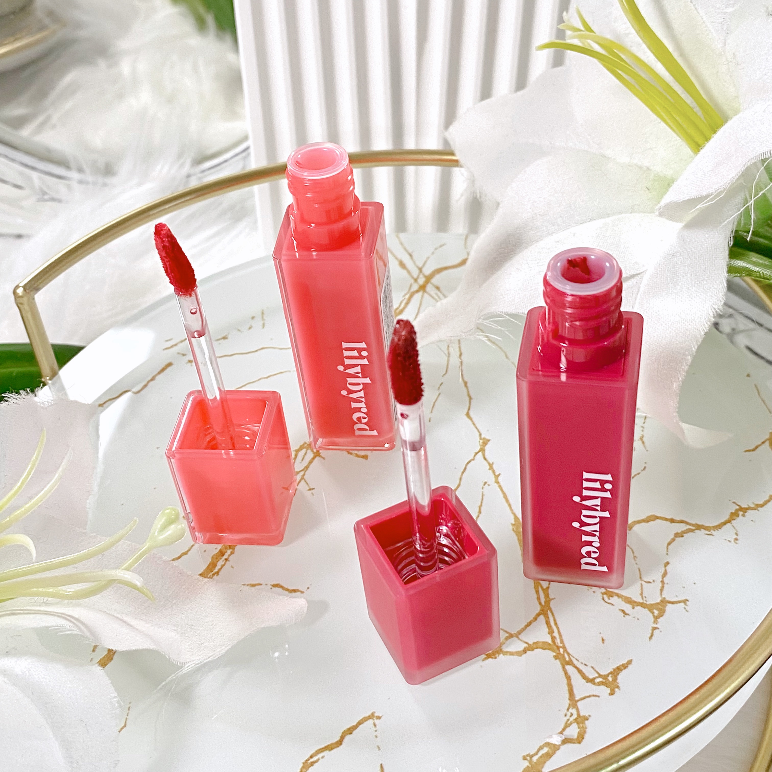 ブラッディライアー コーティングティント/lilybyred/リップティントを使ったクチコミ（3枚目）