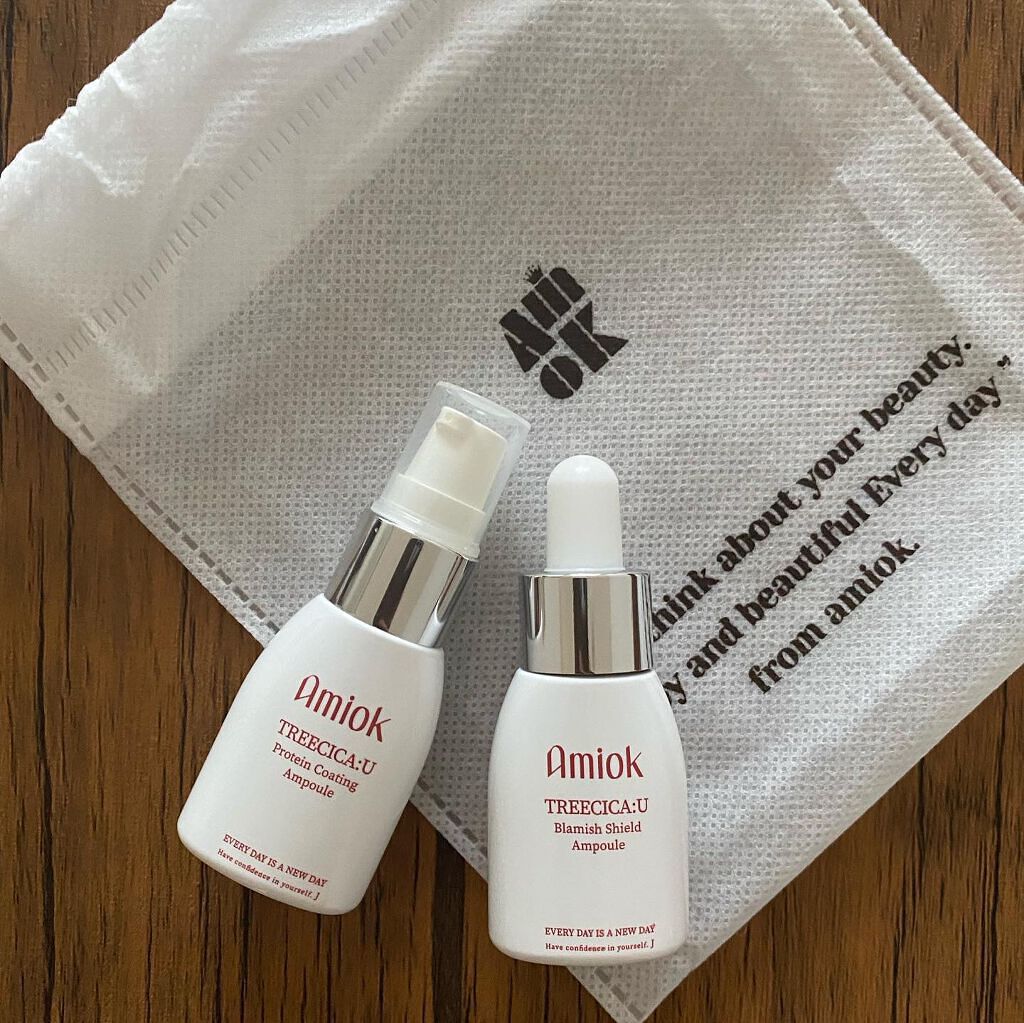 ブレミッシュシールドアンプル/AMIOK/美容液を使ったクチコミ（2枚目）