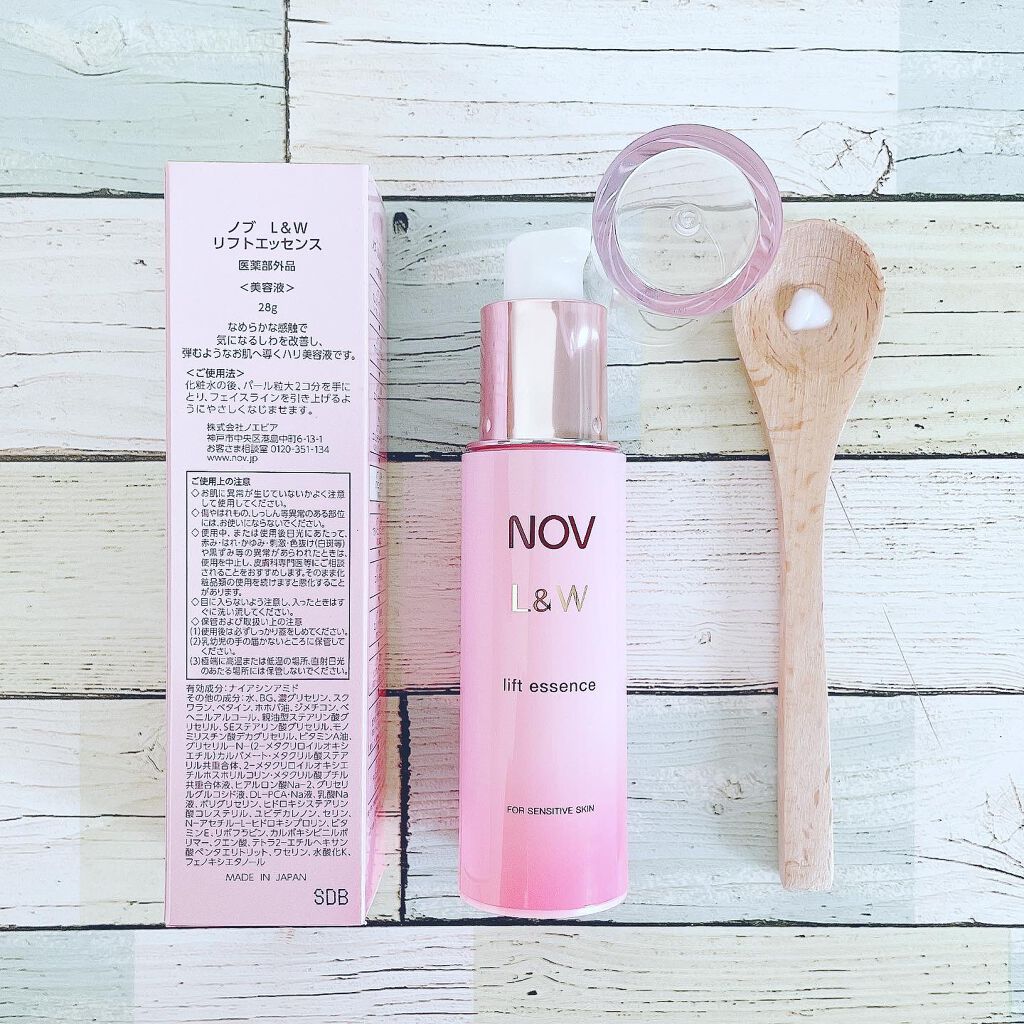 L&W リフトエッセンス/NOV/美容液を使ったクチコミ（3枚目）