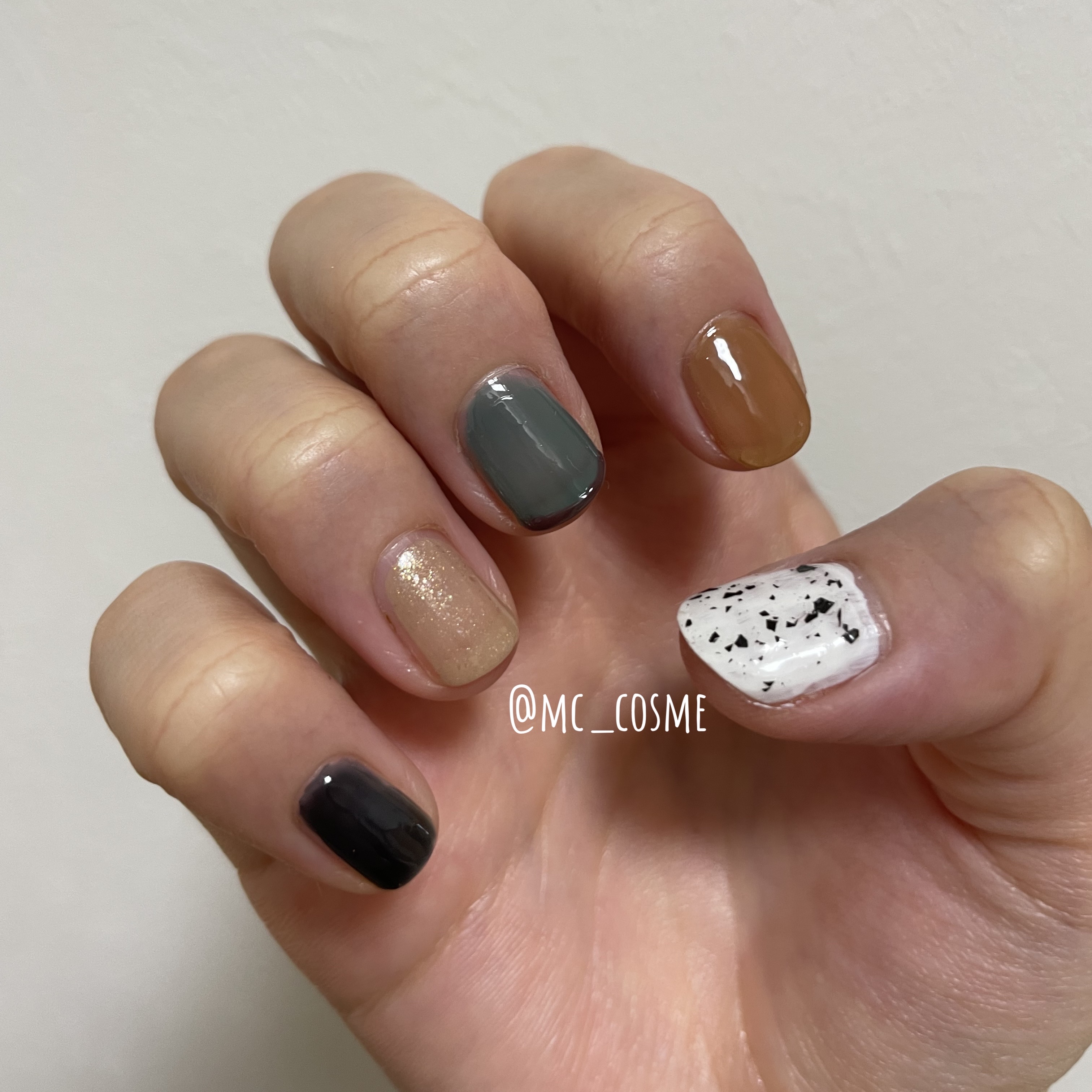 カラフルネイルズ/キャンメイク/マニキュアを使ったクチコミ（3枚目）