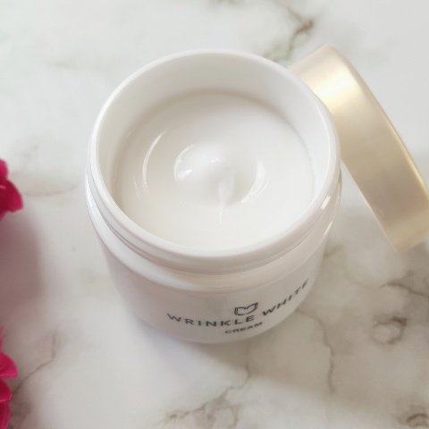 薬用リンクルホワイトクリーム/明色/フェイスクリームを使ったクチコミ（3枚目）