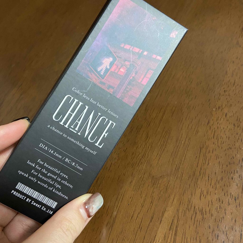 チャンス ワンデー/CHANCE/ワンデー(1DAY)カラコンを使ったクチコミ(3枚目)