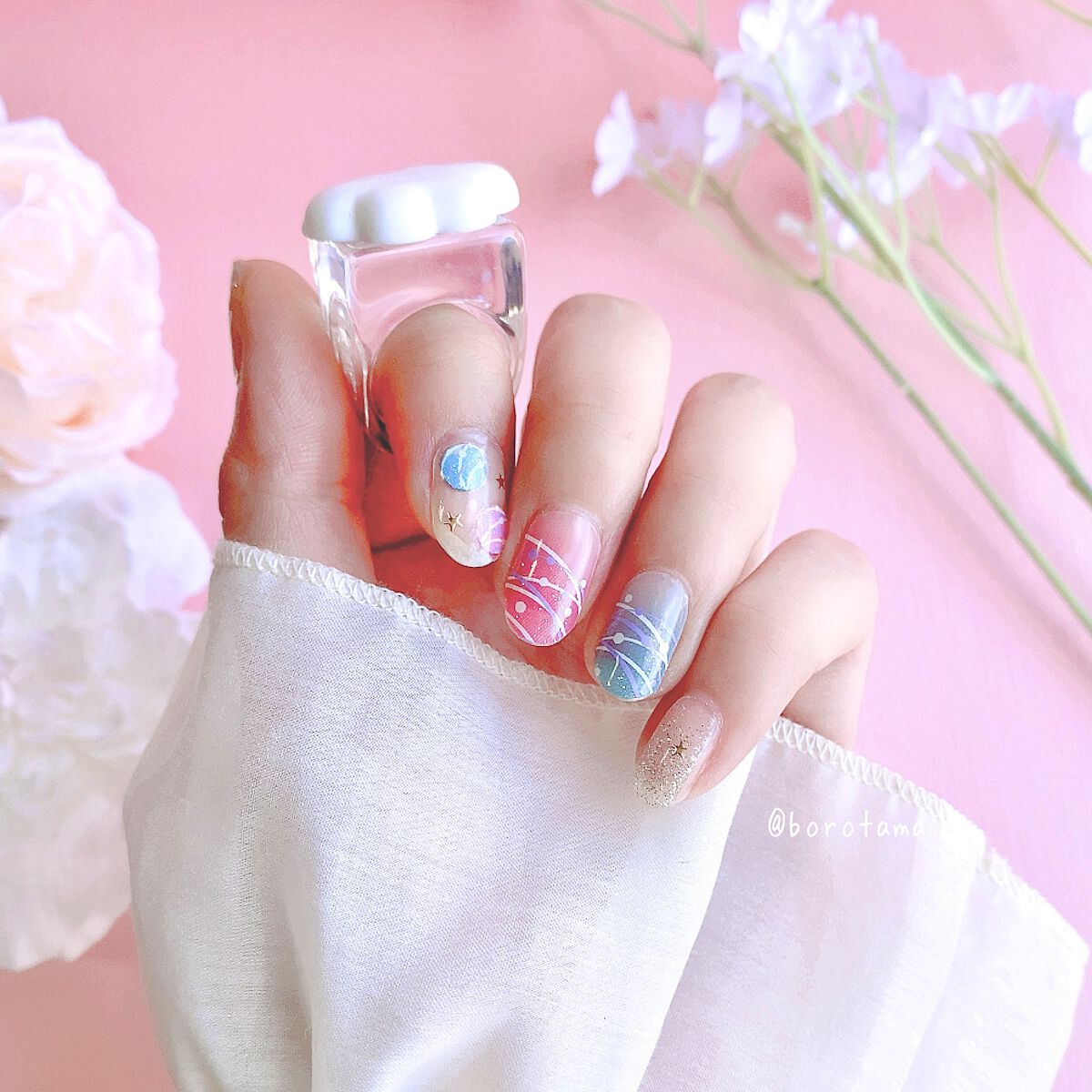 ジェルボリュームトップコート/キャンメイク/ネイルトップコートを使ったクチコミ（2枚目）