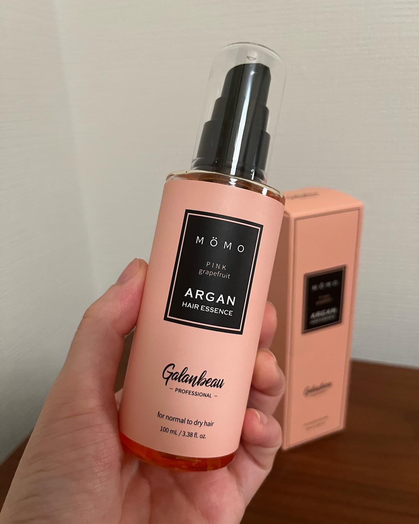 モモアルガンヘアエッセンス/ガランビュー/ヘアオイルを使ったクチコミ（2枚目）