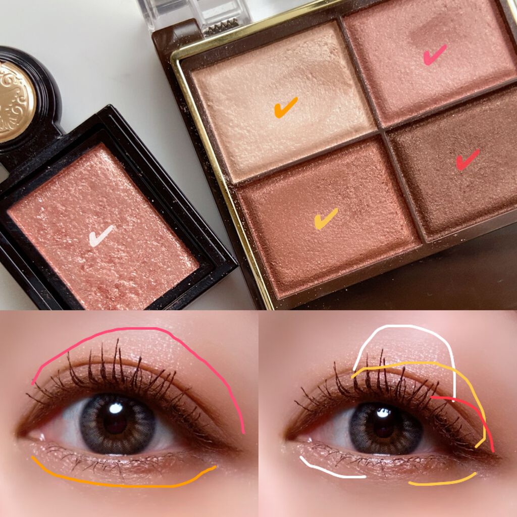 スキニーリッチシャドウ/excel/アイシャドウパレットを使ったクチコミ(2枚目)