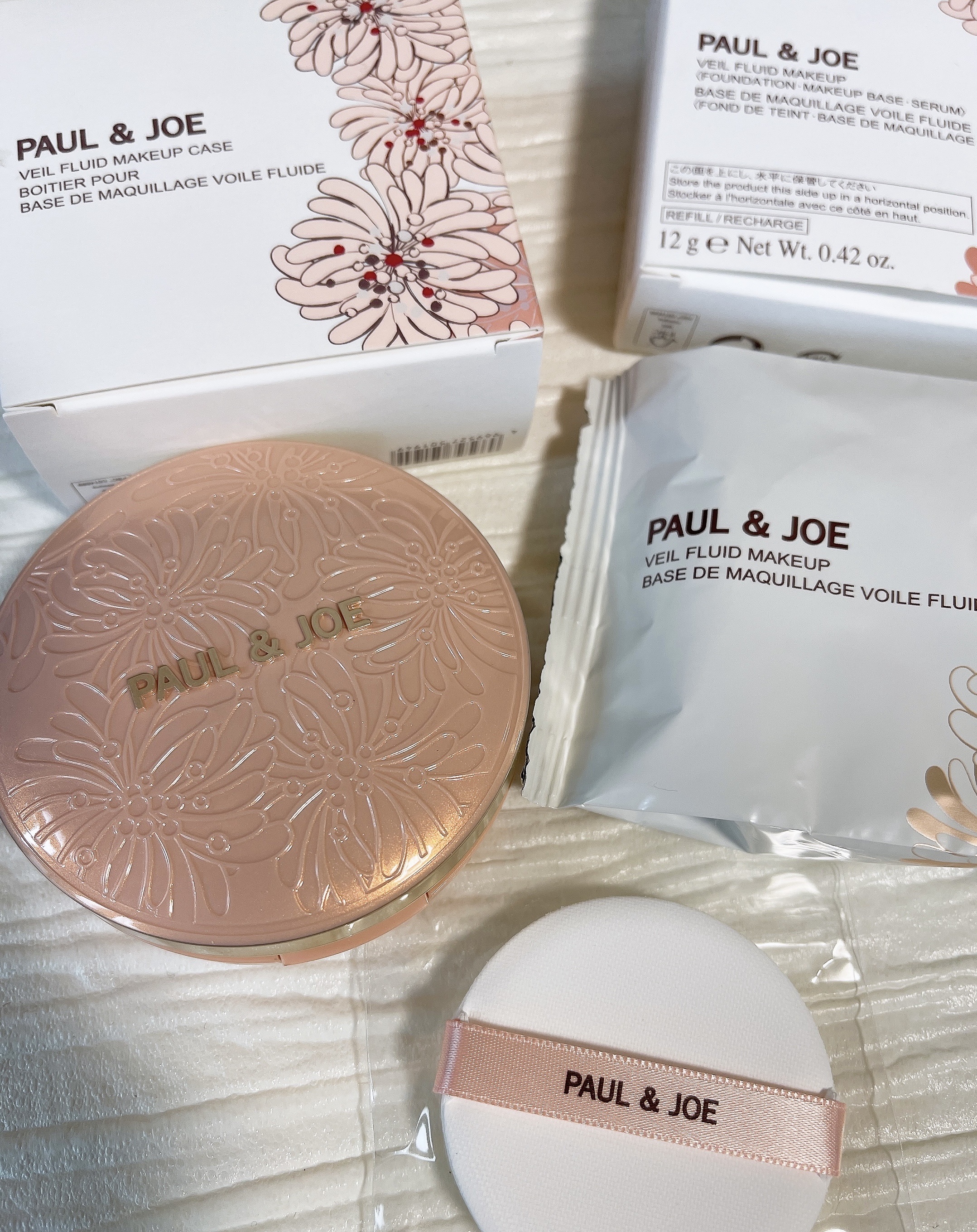 シースルー ヴェール コンパクト/PAUL & JOE BEAUTE/ファンデーションを使ったクチコミ（3枚目）