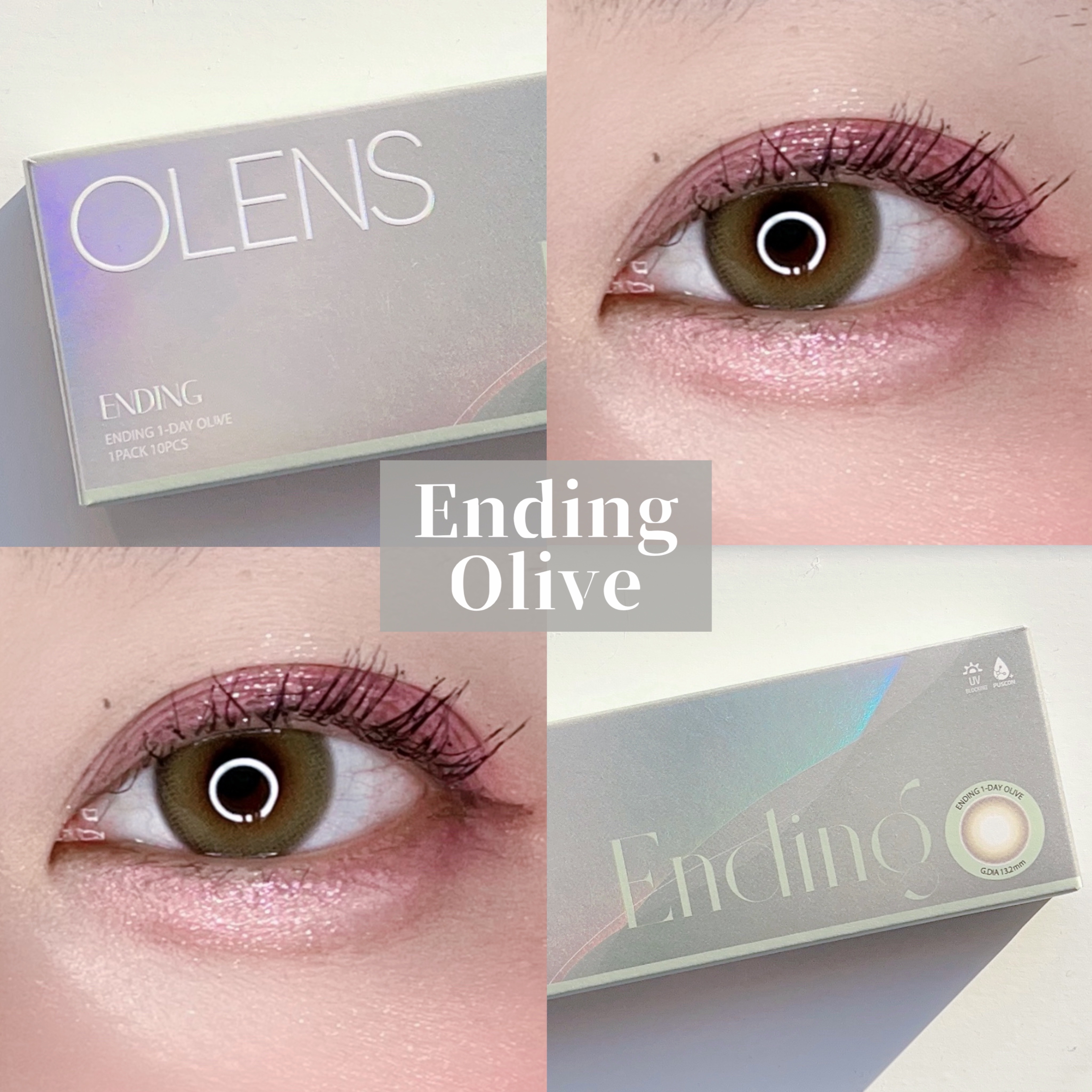 Ending 1day/OLENS/ワンデー（１DAY）カラコンを使ったクチコミ（1枚目）