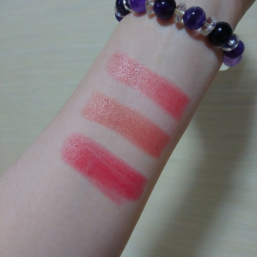 メルティールミナスルージュ（ティントタイプ）/キャンメイク/リップティントを使ったクチコミ（3枚目）