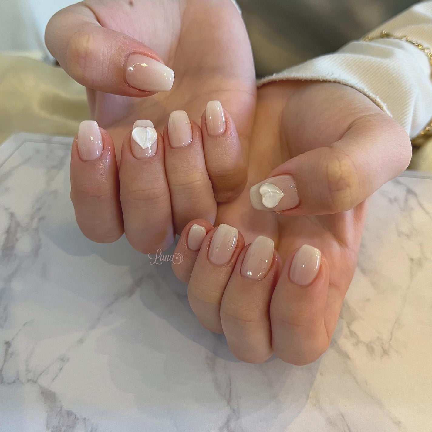 Iuna. Mizuki on LIPS 「.ベイビーブーマー🎀#nail#nailstagram#gel..」(1枚目)