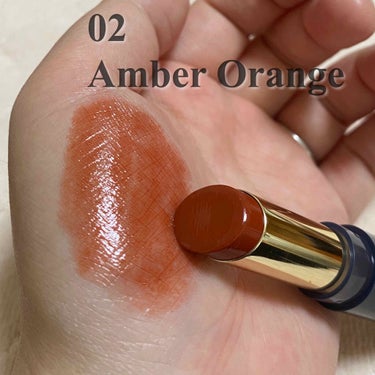 スティックプランパー エクストラセラム 02 Amber Orange(アンバーオレンジ)/Borica/口紅を使ったクチコミ（2枚目）
