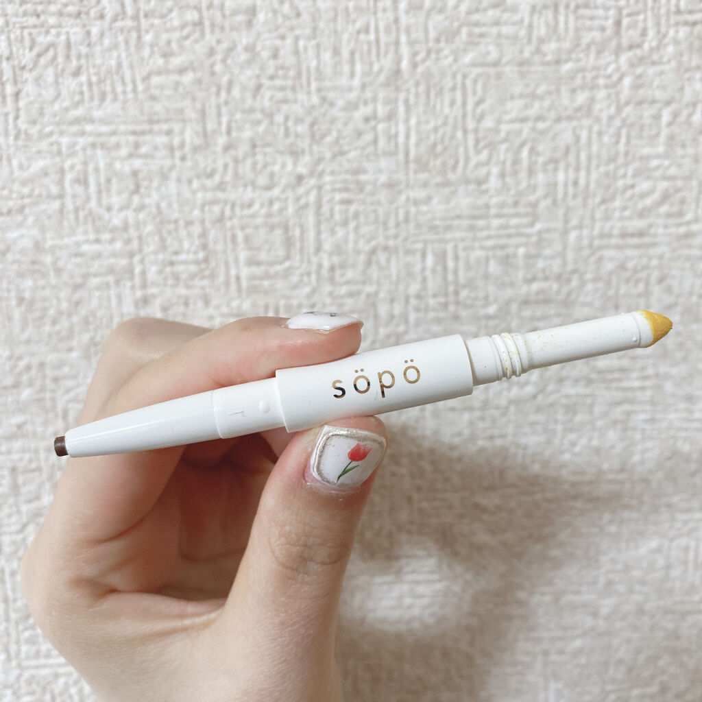 パウダー&ライナー/sopo/スティックアイシャドウを使ったクチコミ（2枚目）