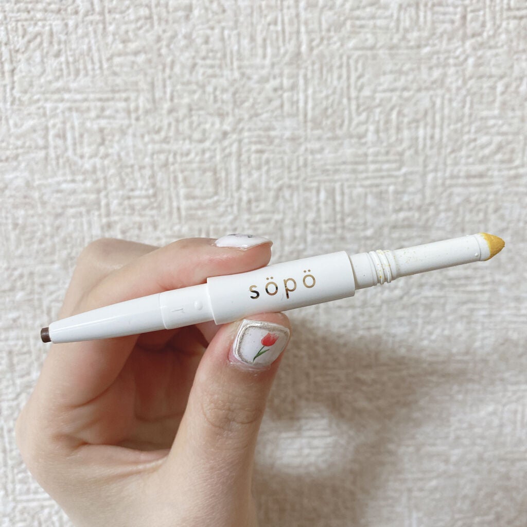 パウダー&ライナー/sopo/スティックアイシャドウを使ったクチコミ(2枚目)