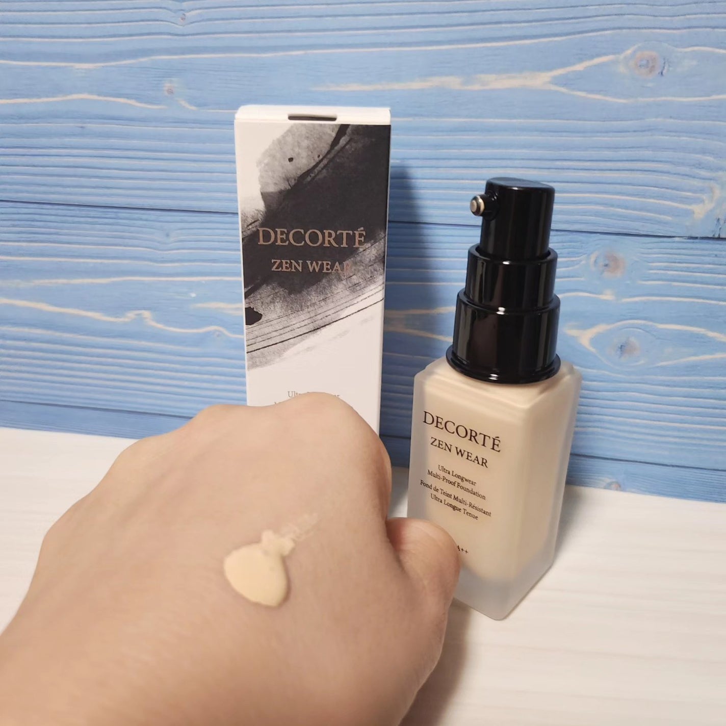ゼン ウェア フルイド/DECORTÉ/リキッドファンデーションを使ったクチコミ(2枚目)