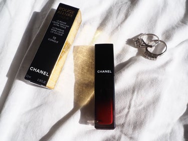 ルージュ アリュール ラック 72 アイコニック/CHANEL/口紅を使ったクチコミ（1枚目）