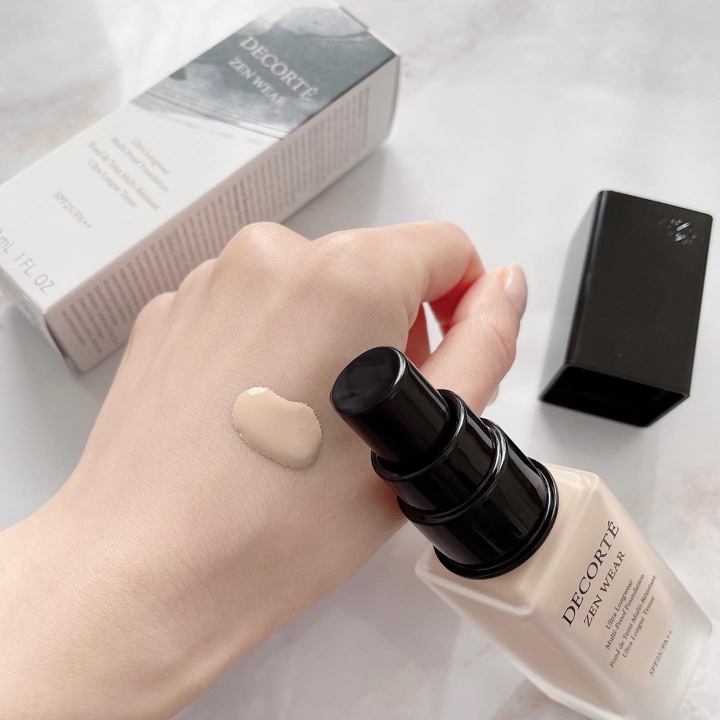 ゼン ウェア フルイド/DECORTÉ/リキッドファンデーションを使ったクチコミ（3枚目）