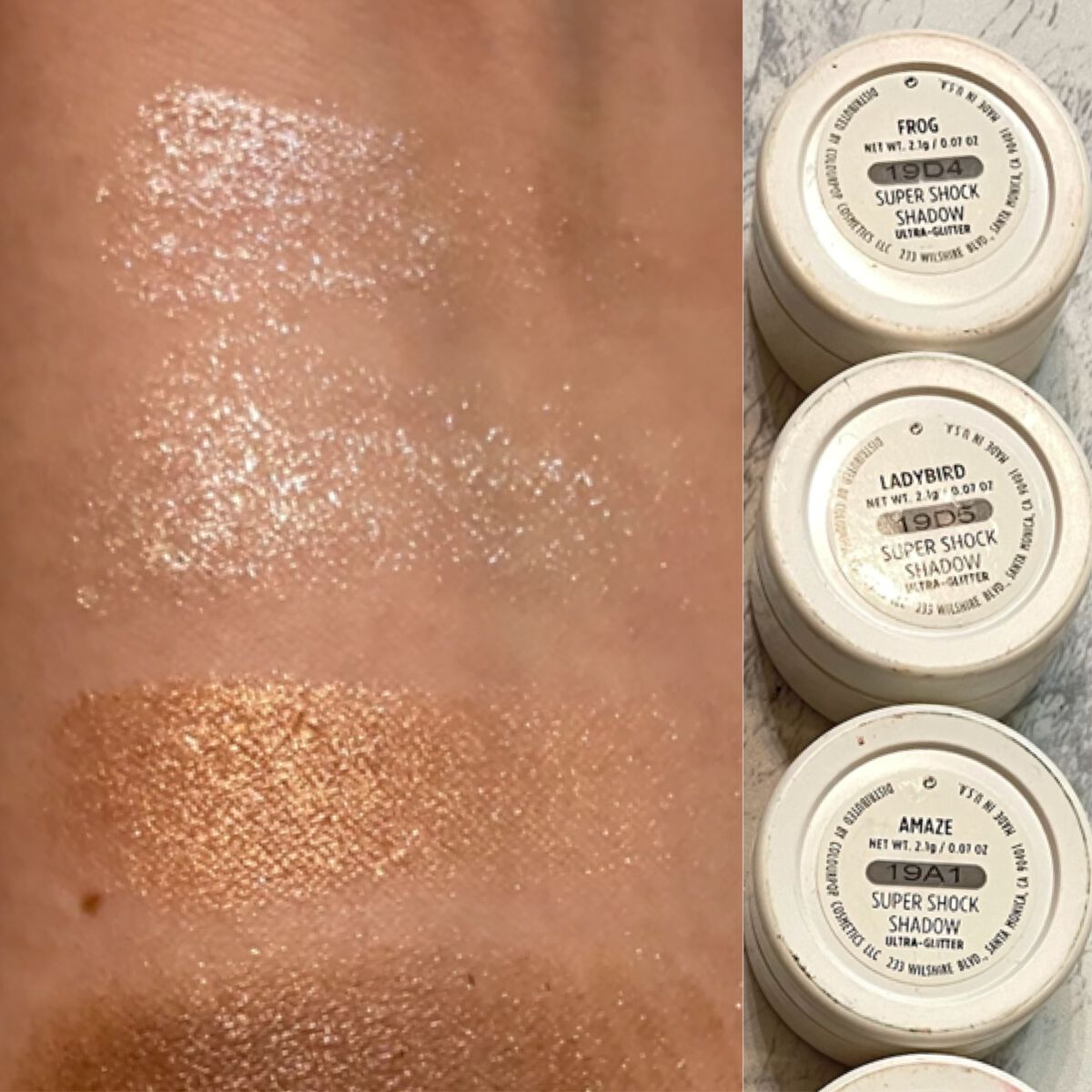 Super Shock Shadow/ColourPop/単色アイシャドウを使ったクチコミ（2枚目）