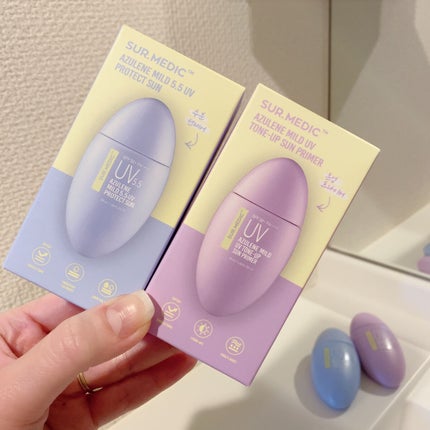 アズレンマイルド5.5 UV プロテクトサン/SUR.MEDIC/日焼け止めクリームを使ったクチコミ(4枚目)