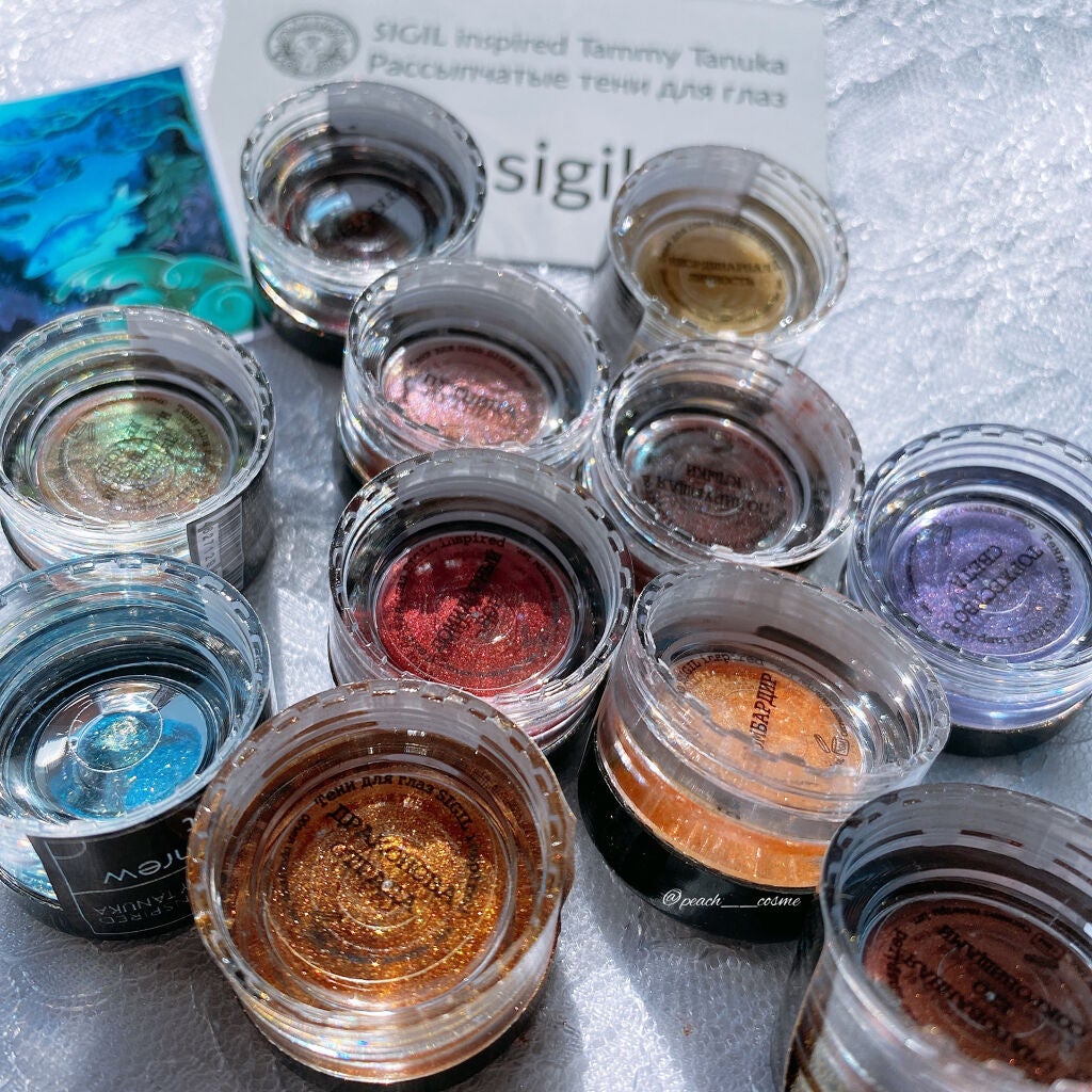 Sigil Inspired Magic Eyeshadows|SIGIL inspiredの使い方を Sigil Inspired Magic Eyeshadows|SIGIL inspiredの使い方を