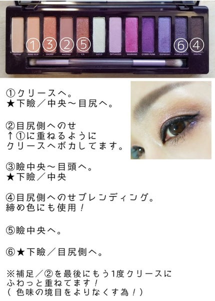 NAKED ULTRAVIOLET/アーバンディケイ/アイシャドウパレットを使ったクチコミ(8枚目)