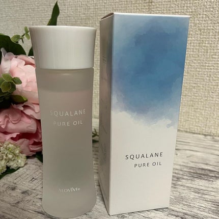 スクワランピュアオイル/アロヴィヴィ/フェイスオイルを使ったクチコミ(1枚目)