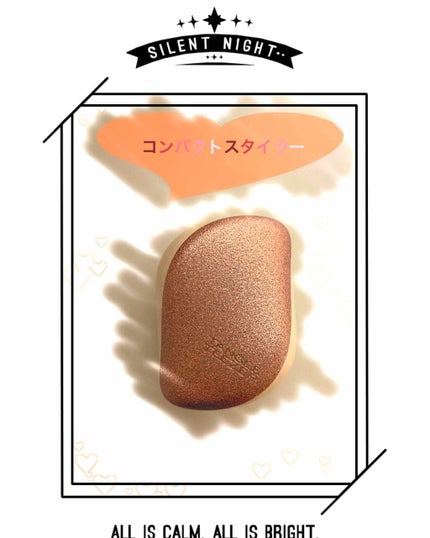 コンパクトスタイラー/TANGLE TEEZER/ヘアブラシを使ったクチコミ(1枚目)