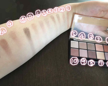 NATURAL SHADOW PALETTE/CITY COLOR/アイシャドウパレットを使ったクチコミ(1枚目)