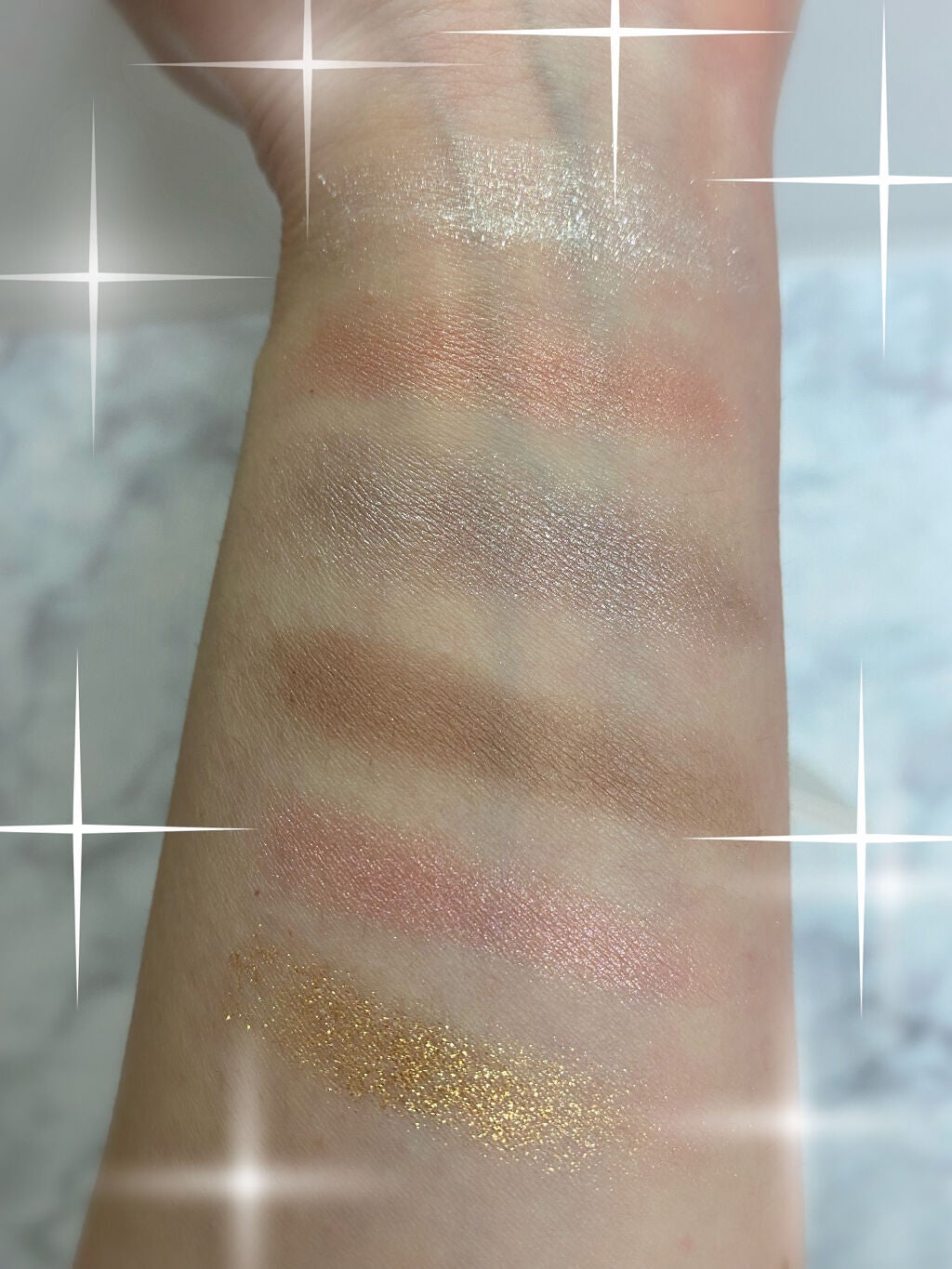 プリズマティックラスター アイシャドウパレット/RMK/アイシャドウパレットを使ったクチコミ(2枚目)