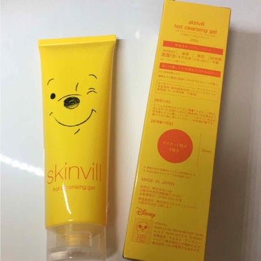 skinvill
ホットクレンジングジェルN

使っていたクレンジングジェルがなくなったので、次を探していた時に薬局で発見！
限定でくまのプーさんデザインが出ていたので買ってみました。

ジェルはとても