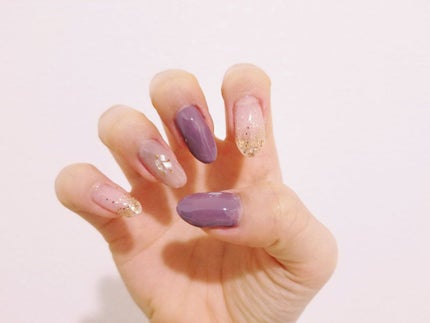 ジェルネイル(ライト対応)/セリア/ジェルネイルを使ったクチコミ(3枚目)