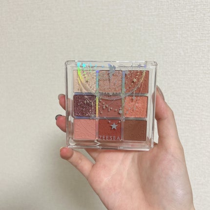 クォーツ 9色アイシャドウパレット(ドリームランドアイシャドウ)/ZEESEA/アイシャドウパレットを使ったクチコミ(2枚目)