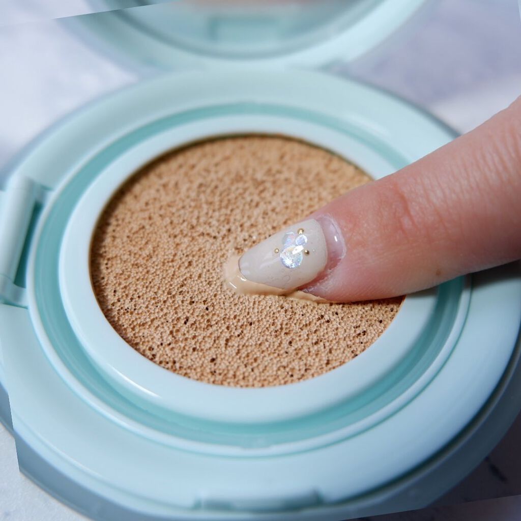 ピュアカーミングシカ クッションファンデーション/BY ECOM/クッションファンデーションを使ったクチコミ(5枚目)