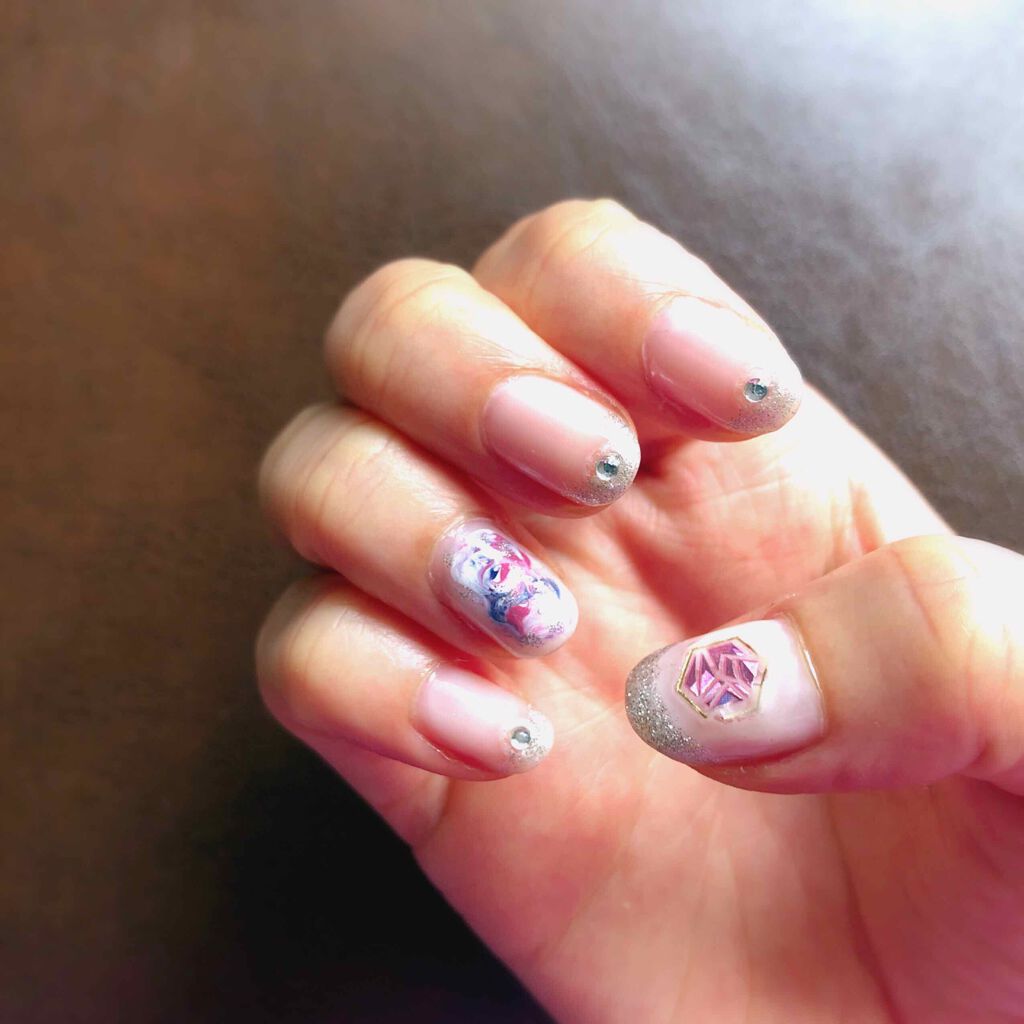 グロッシーコート/スキューズミー/オールインワンネイルを使ったクチコミ（1枚目）