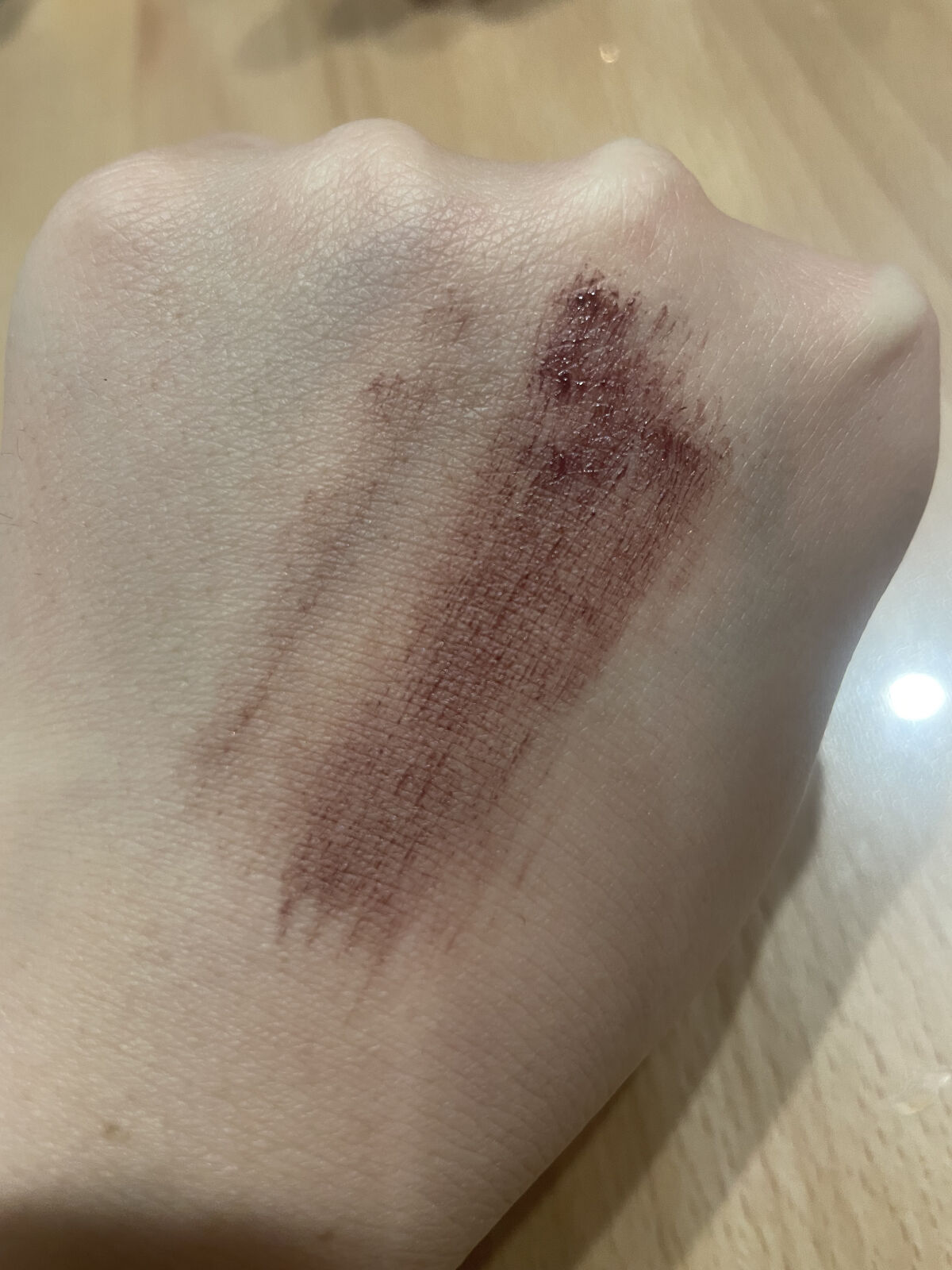 ラスティング カールマスカラ  50 ピンクブラウン/KiSS/マスカラを使ったクチコミ（2枚目）