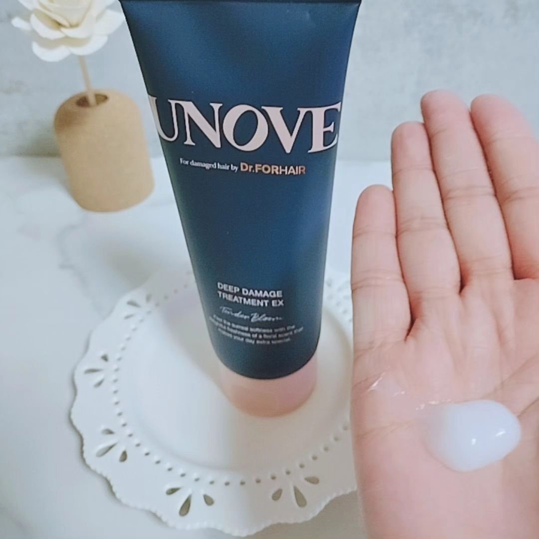 ディープダメージトリートメントEX/UNOVE/洗い流すヘアトリートメントを使ったクチコミ（3枚目）