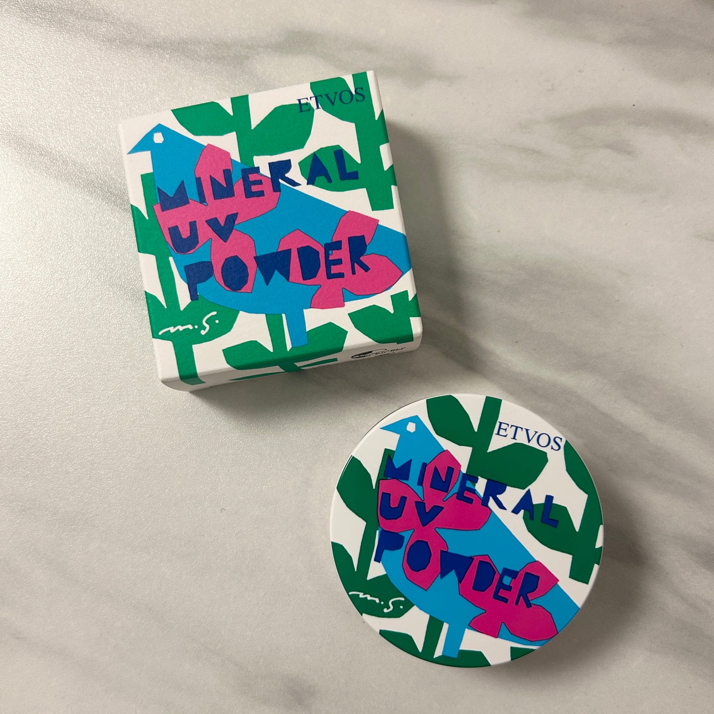 ミネラルUVパウダー/エトヴォス/ルースパウダーを使ったクチコミ(1枚目)