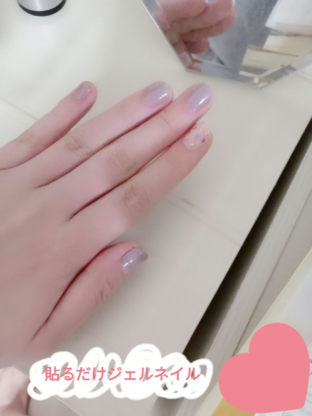 ダッシングディバグロスジェルネイルストリップ/DASHINGDIVA MAGICPRESS/ネイルシールを使ったクチコミ（1枚目）