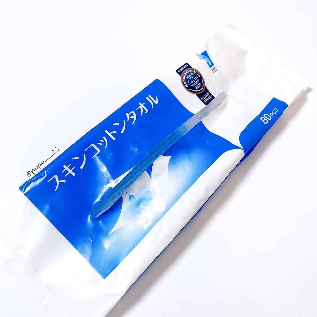 スキンコットンタオル/ITO/クレンジングタオルを使ったクチコミ（1枚目）