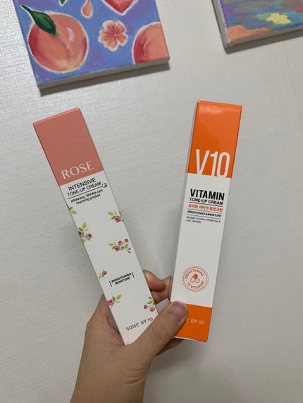 ローズインテンシブトーンアップクリーム/SOME BY MI/化粧下地を使ったクチコミ(2枚目)