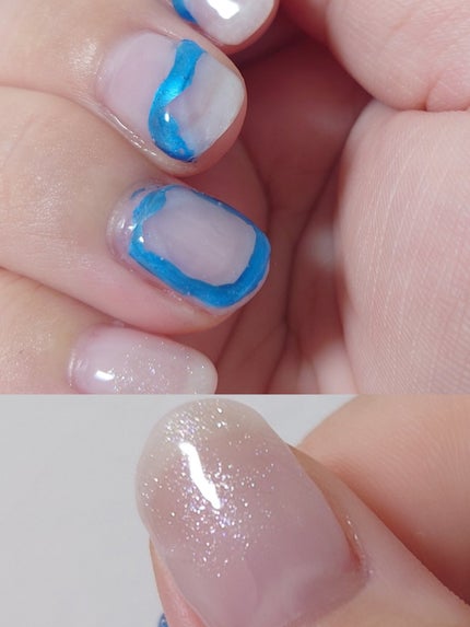 ジェルネイル(ライト対応)/セリア/ジェルネイルを使ったクチコミ(5枚目)